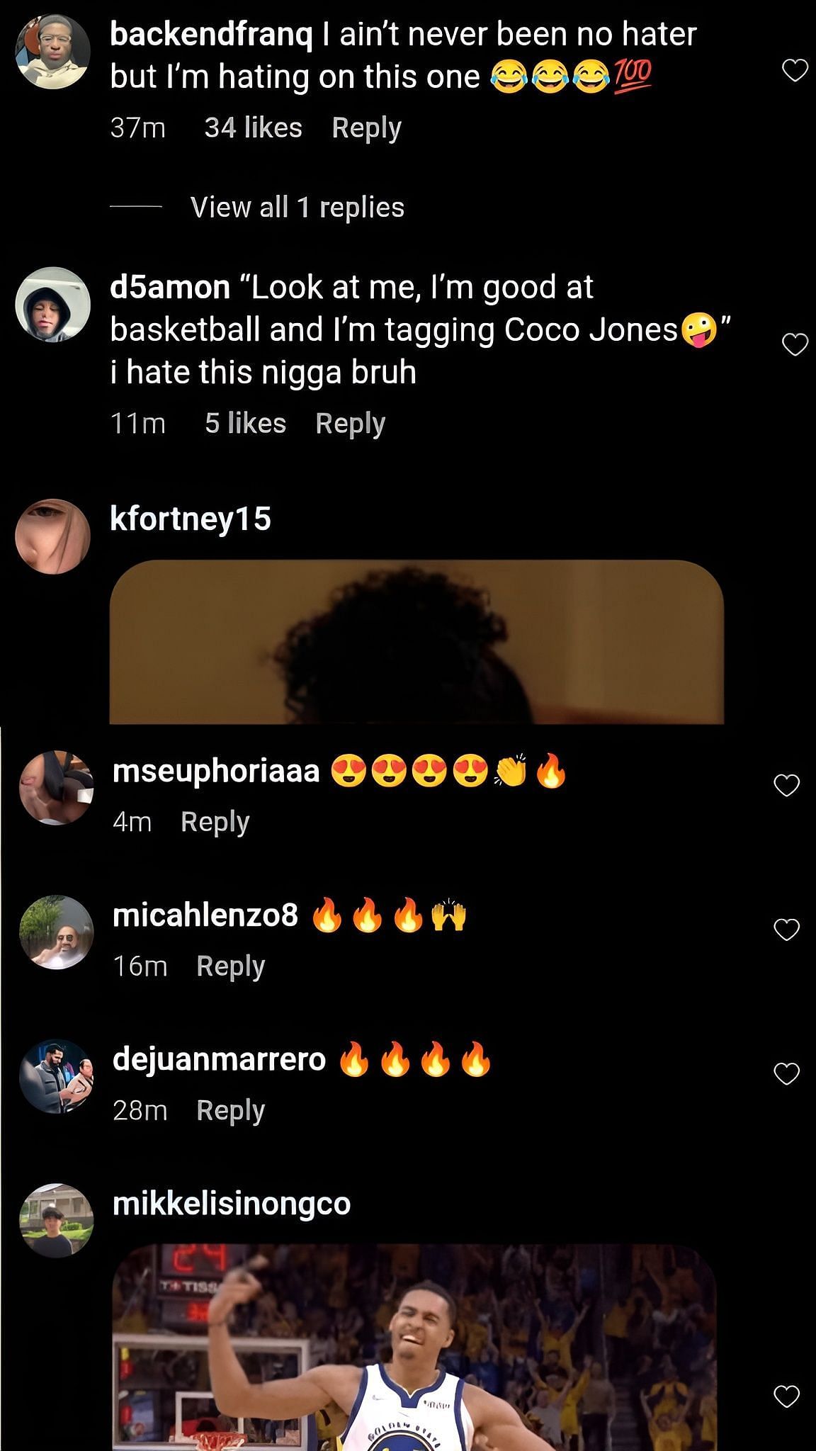 Comments on the post